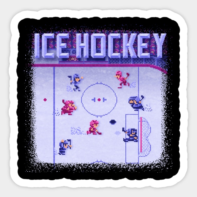 Hockey Ice Sticker by Kari Likelikes